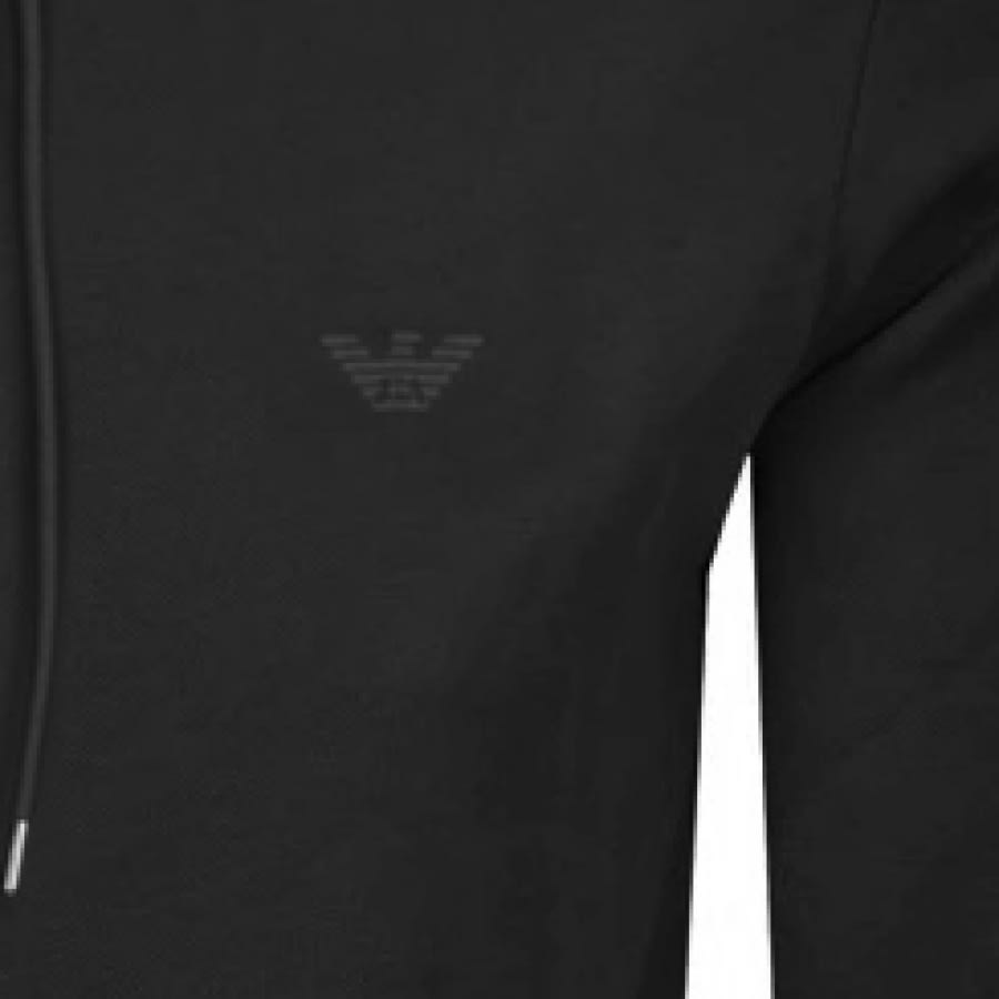 Alternative Image for ProductEmporio Armani Full Zip Hoodie Black3